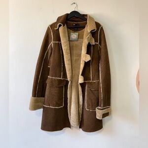 Y2K Diesel size small shearling jacket in perfect condition